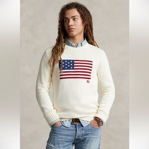 POLO RALPH LAUREN MENS USA SWEATER XL